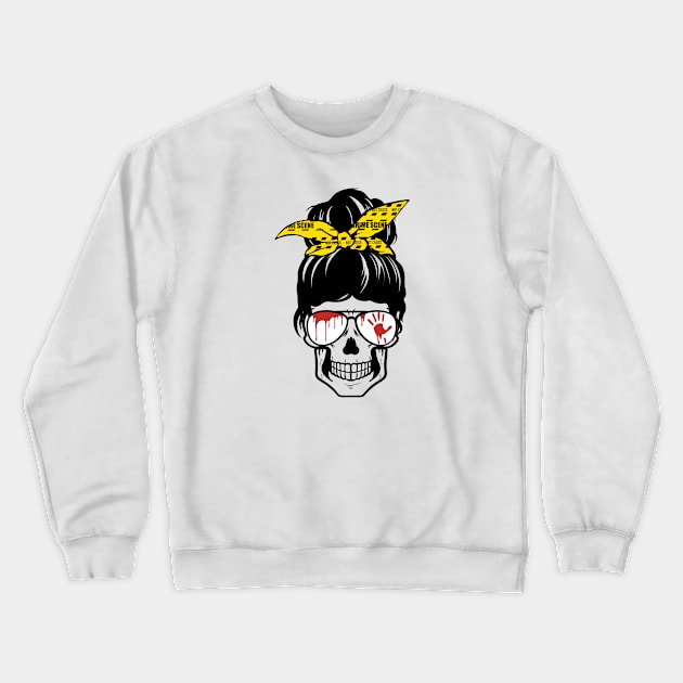 True Crime Momlife Crewneck Sweatshirt by CB Creative Images